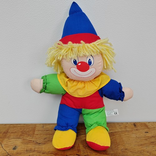 Chad valley clown doll - chad, soft