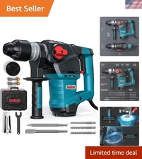 Powerful 12.5 Amp Hammer Drill