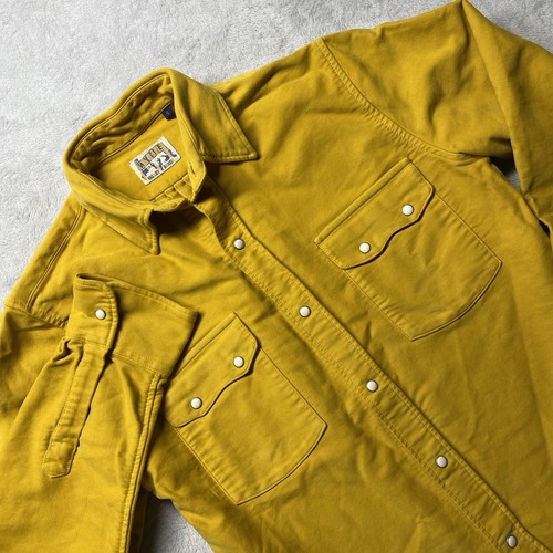 Wythe shirt mens small - mens, yellow