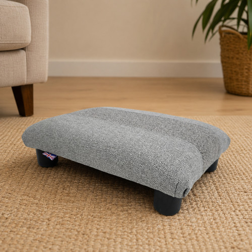 Handmade low footstool - handmade,