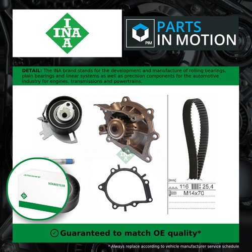 Timing belt water pump - water,