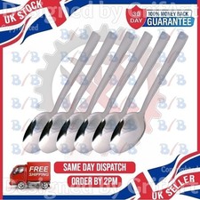 SET OF SIX 6 TEA SPOONS PLAIN