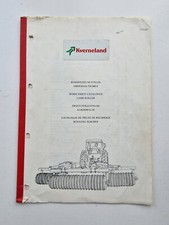 KVERNELAND LAND ROLLER PARTS CATALOGUE
