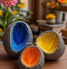 3pc Mineral Art Set Crystal