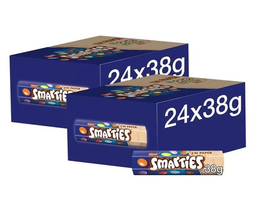 Smarties milk chocolate tubes - chocolate,