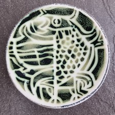 Poole studio pottery pin dish - poole,