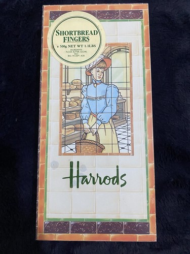 Harrods tin 1984 vintage - harrods,