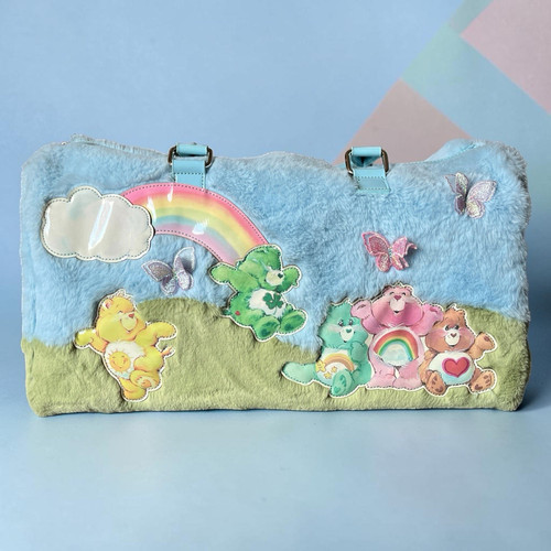 Care bears blue faux - bears, fur