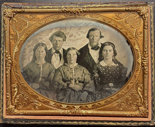 Quarter plate ambrotype - plate,