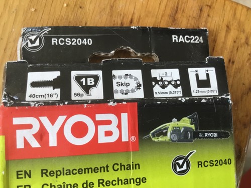 Ryobi chainsaw chain - ryobi,