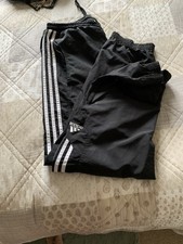 Adidas Men's Black 3 Stripe