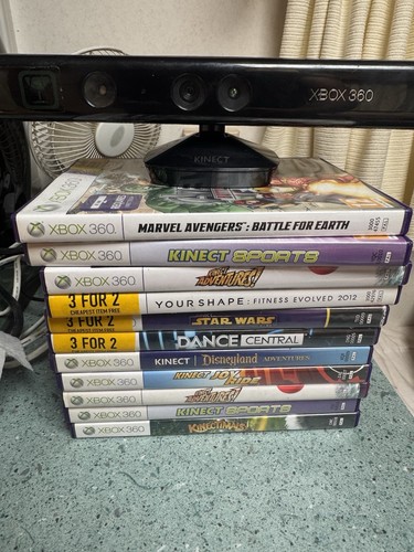 Xbox 360 kinect huge bundle - xbox,