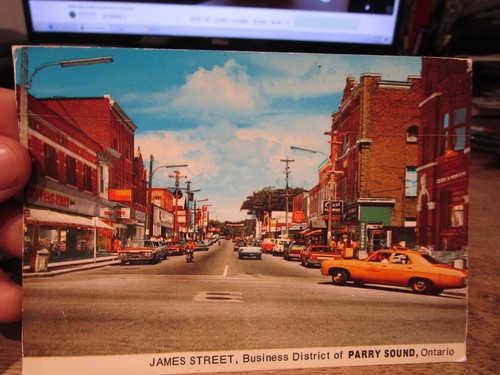 Ontario canada old postcard - v7,