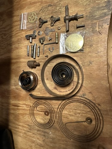 Vtg lot clock - of, 25