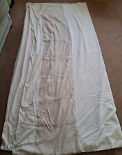 King Size Duvet / Pillow Case Set Cream With Pleated Design Glamour George Asda