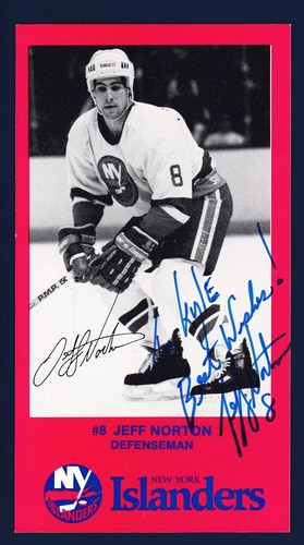 Jeff norton signed new york - norton,