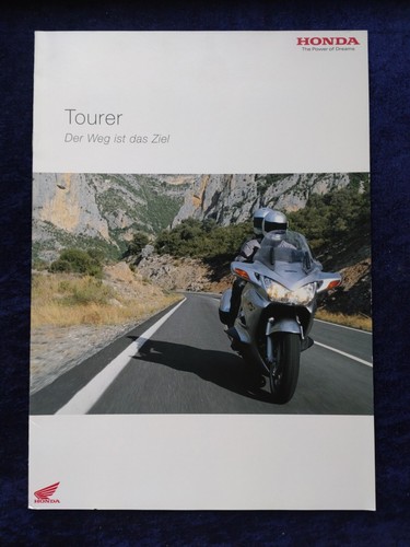 Honda tourer brochure - honda,
