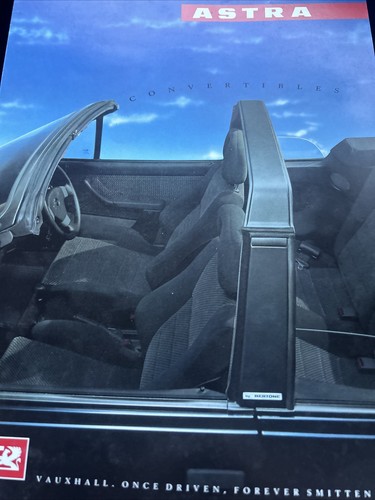 Vauxhall astra convertible - vauxhall,