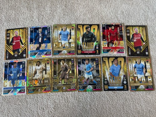 Match attax 100 club - match, cards