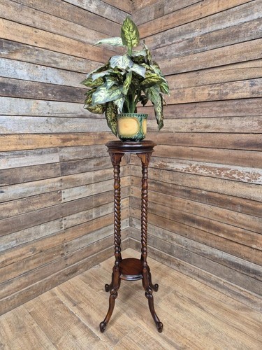 Antique two tier mahogany - two,