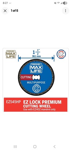 Dremel ez545hp max life - dremel,