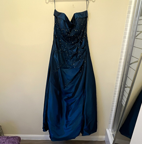 Dynasty london blue satin - blue,