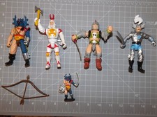Vintage Dungeons & Dragons x 4 80s Action Figures TSR LJN Toys 