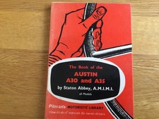 Pitman's Car Maintenance Repair Book Manual Austin A30 A35 Staton Abbey