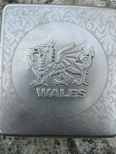 Vintage cigarette case wales - case,