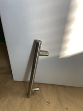 19x Kitchen Cupboard Cabinet Drawer Pull Chrome Brushed  Steel Handles 192mm