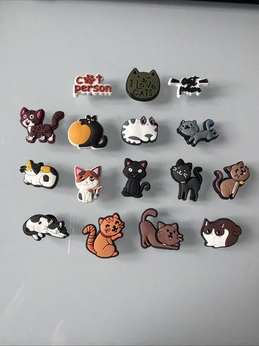 Cat lover shoe charms - lover,