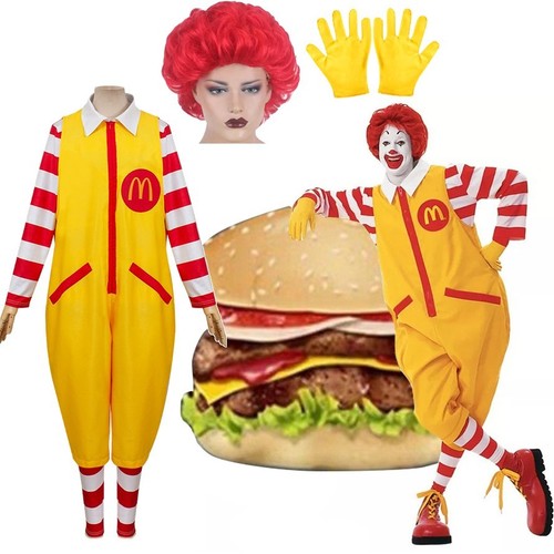 Adults mcdonald costume ronald - mcdonald,