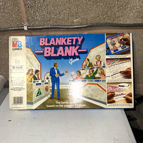Blankety blank game board - mb,