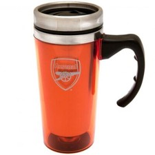 Arsenal FC Handled Travel Mug (football club souvenirs memorabilia)