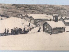 Rare Drawings Pencil Charcoal