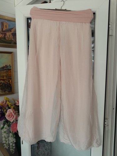 Italian ladies pale pink - pink, silk