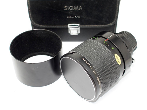 Sigma 600mm reflex - f8,