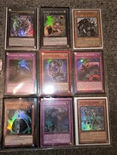 Yugioh binder holo cards