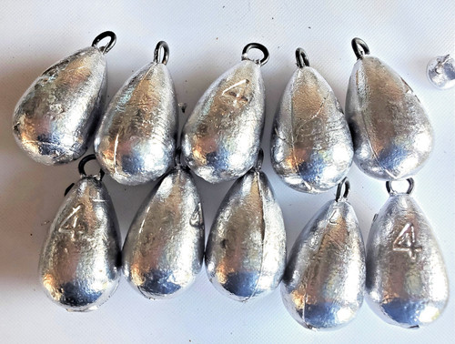 4oz bomb pear - 10, fishing