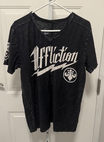 Affliction size graphic tee - affliction,