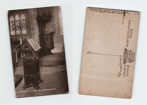 Vintage rppc postcard lenham - vintage,
