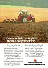 THE INTERNATIONAL 784 TRACTOR