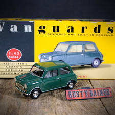 Lledo Vanguards Austin 7 Mini Mk1, Green, Made in England