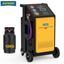 AUTOOL Fully Automatic AC Refrigerant Recovery Recycling Recharging Machine 220V