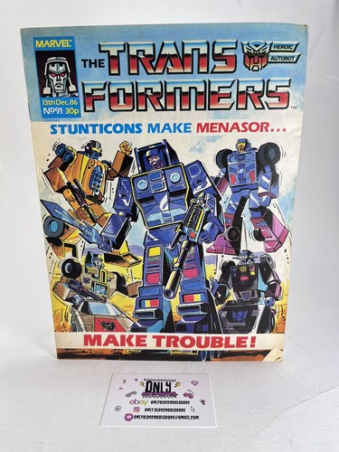 Transformers british weekly - transformers,