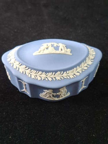 Wedgwood jasperware trinket - jasperware,