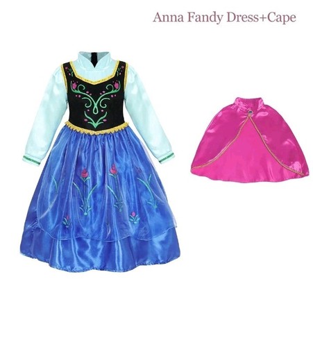 Girls frozen anna fancy dress - fancy,