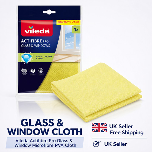 Vileda actifibre pro glass - glass, &