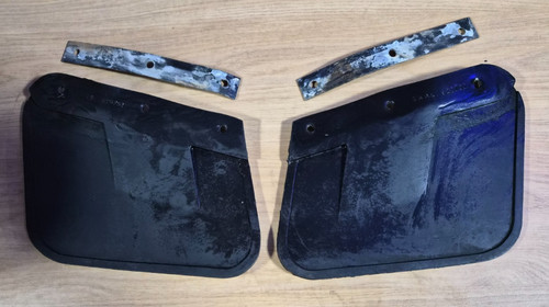 Saab turbo front mud - front,