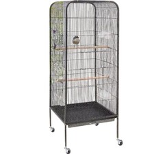Bird Cage Metal Large 146cm w/ Perch Stand and Wheels - Brand New